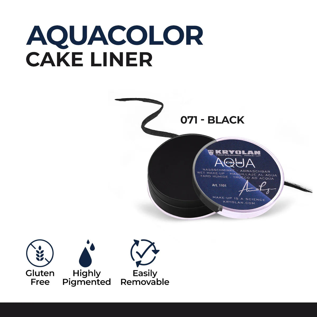 Kryolan Aqua cake liner