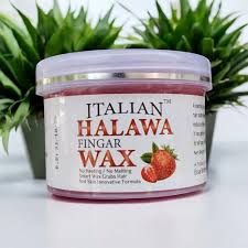 Italian Halawa Depilatory Strawberry Finger Wax