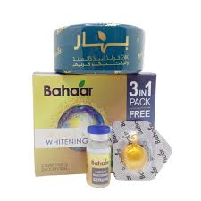 Bahaar whitining cream 3 in in 1 pack free