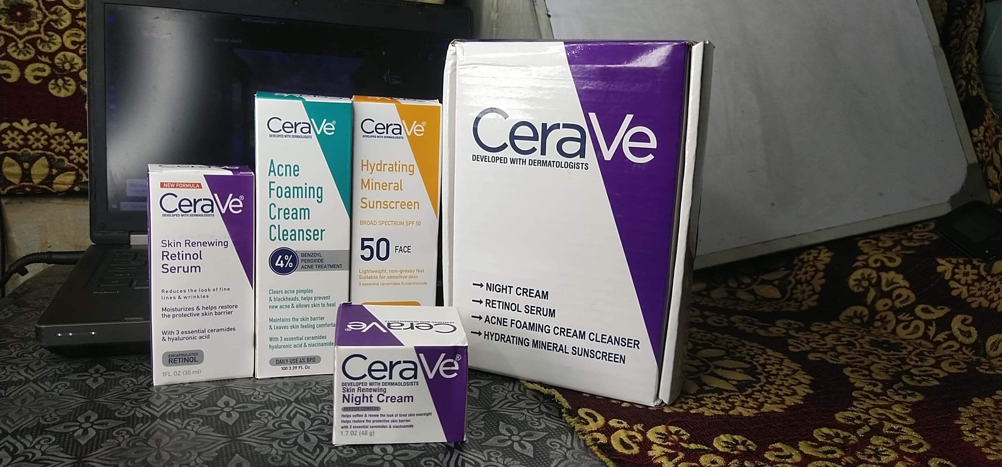 All in 1 kit CeraVe Complete Skincare Set